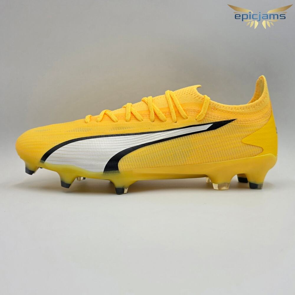 Puma Women’s Size 10 Ultra Ultimate FG/AG Soccer Cleats 107507-04 Yellow Blaze